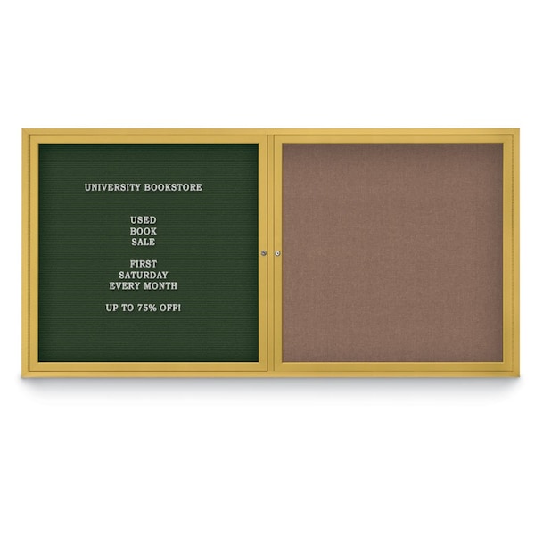 Corkboard, Synthetic Cork/Black, 72"x36"